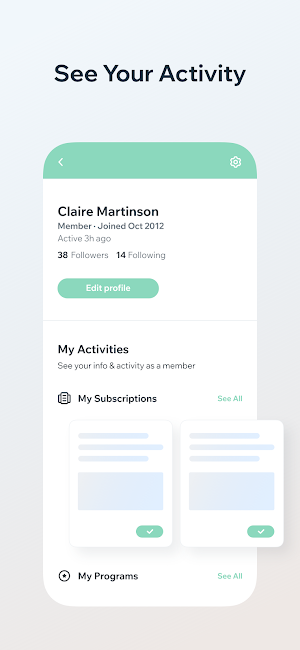 MyFitness Suites Screenshot 1