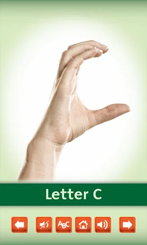 Sign Language Alphabet Cards Screenshot 2