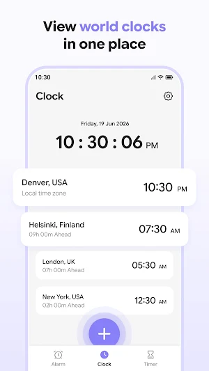 Simple Alarm Clock Screenshot 1