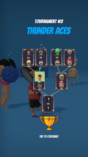 Tennis World Open Tennis Games Screenshot 2