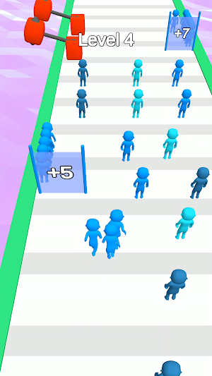 Color Crowd Stack Run Screenshot 3