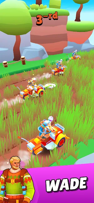 Сhamps Race: 3D Arcade Game Screenshot 2
