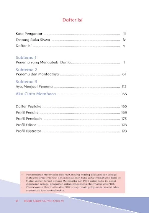 Buku Kelas 6 Tema 3 K13 Screenshot 1