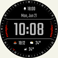 DADAM45 Digital Watch Face