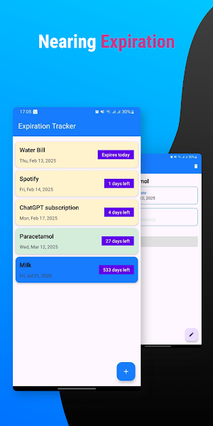 Track Expiry & Subscription Screenshot 2