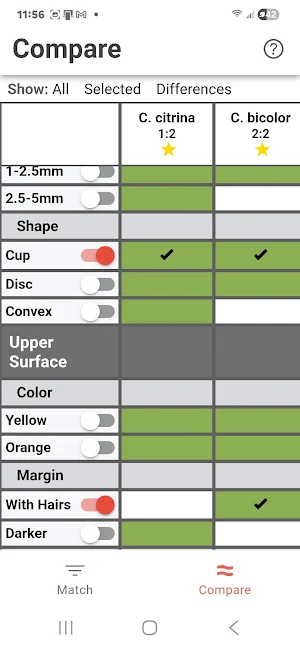 Pacific Northwest MycoMatch Screenshot 2