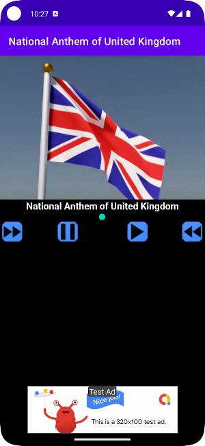 National Anthem of UK Screenshot 2