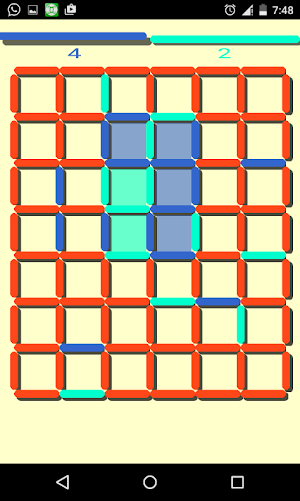Lines And Boxes(Dots Game) Screenshot 2