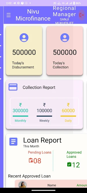 Nivu Micro Finance Screenshot 2