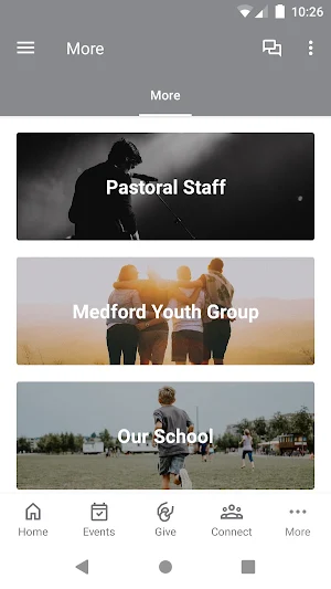 Medford Adventist Church Screenshot 2