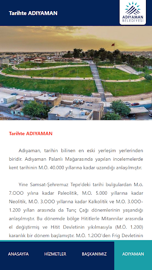 Adıyaman Belediyesi Screenshot 3