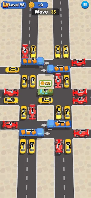 Traffic Untangle: Puzzle Roads Screenshot 2
