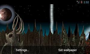 Alien Planet LWP Screenshot 1