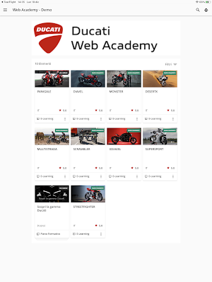 Ducati Web Academy Screenshot 2