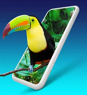 Wallpaper Bird 3D Effect Live Screenshot 2