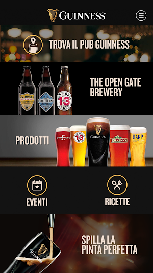 Guinness Italia Screenshot 0