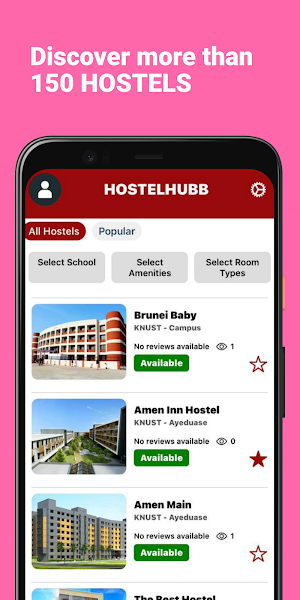 Hostelhubb Screenshot 1