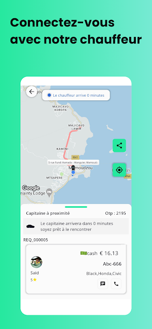 Mayotte Taxi’CO Screenshot 3