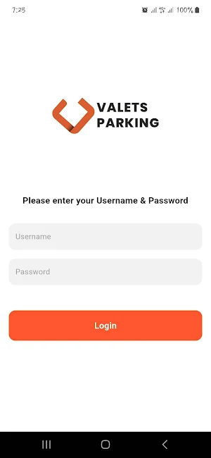 Valets Parking Screenshot 1