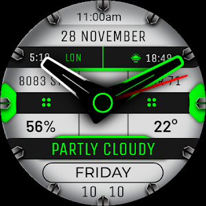 Watch Face WF145 Screenshot 2