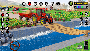 Tractor Farming Simulator Game Screenshot 0