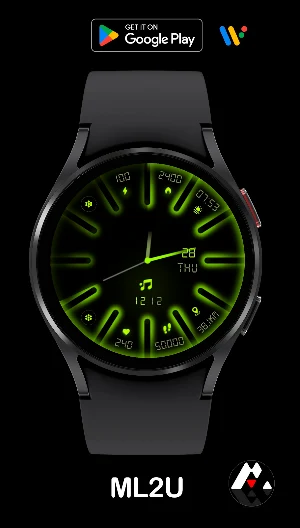 ML2U 153 Watch Face Screenshot 2