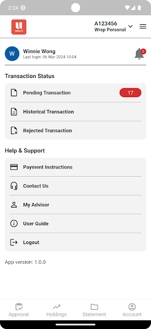 UWEALTH Screenshot 2