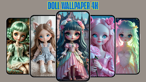 Lovely Doll Wallpaper HD 4K Screenshot 0