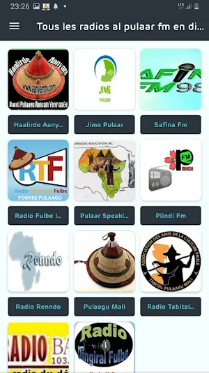Pulaar Radio Stations AM FM Screenshot 1