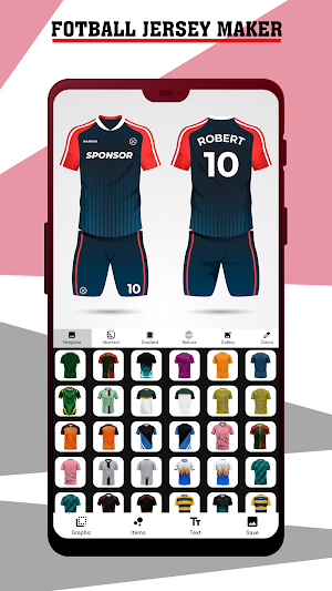 Football Jersey Maker Screenshot 0