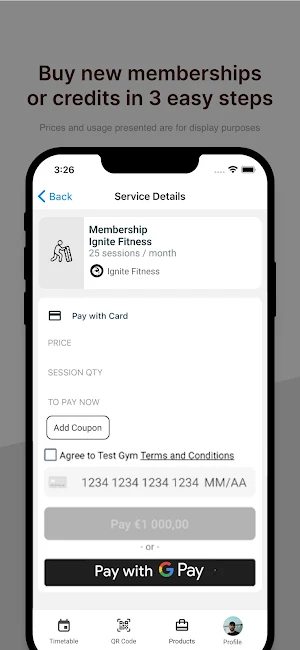 Ignite Fitness Delgany Screenshot 1