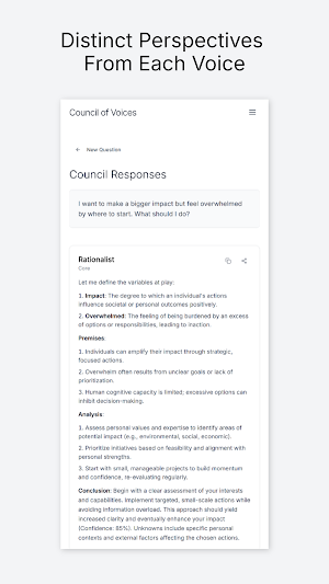 Council of Voices Screenshot 2