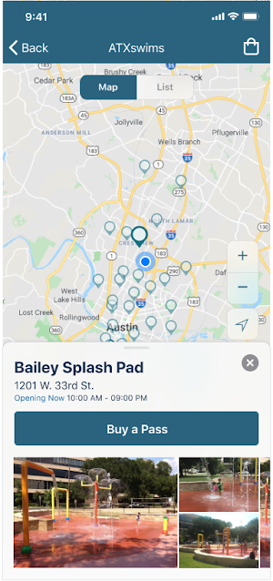 ATXSwims Screenshot 1