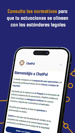ChatPol - Asistente Policial Screenshot 3