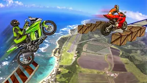 Stunt Bike Rider 3D Bike Race Screenshot 0