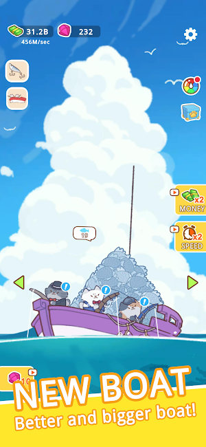 Cat Sea Fishing Screenshot 1