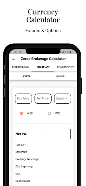 Zerod Brokerage Calculator Screenshot 3
