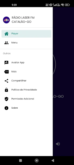 RÁDIO LASER FM  CATALÃO-GO Screenshot 2