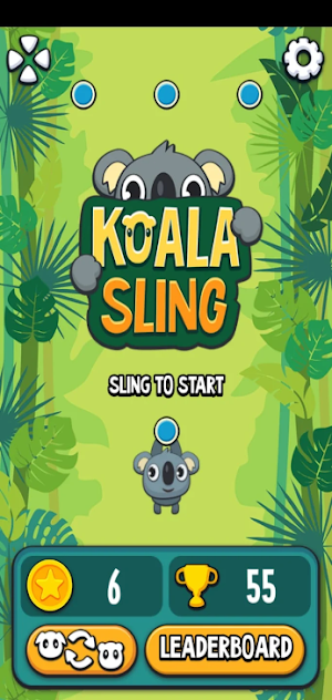 Robin Hood Gamer Koala Sling Screenshot 2