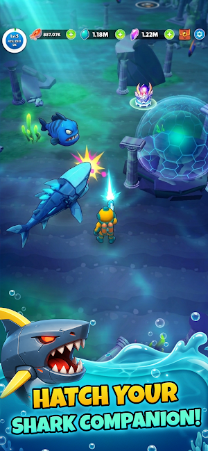 Aqua Hero : Deep Survival Screenshot 2