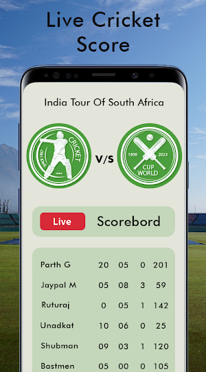 Live Cricket TV HD: Streaming Screenshot 1