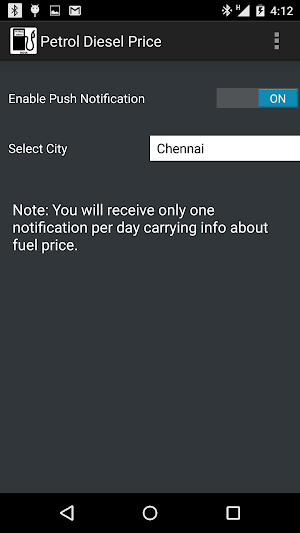 Petrol Diesel Price - INDIA Screenshot 2