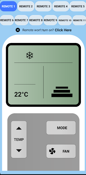 Remote For Voltas AC Screenshot 0