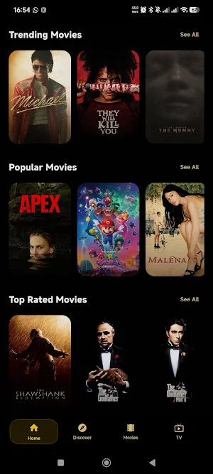 watchfolio : AI movies & TV Screenshot 2