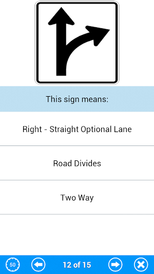 Motorcycle Permit Test Lite Screenshot 3