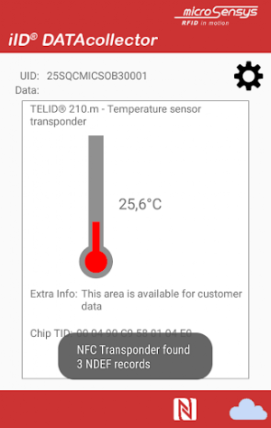 iID® DATAcollector Screenshot 2