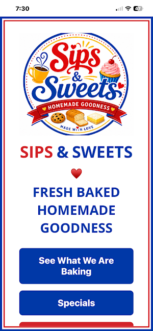 Sips & Sweets Screenshot 0