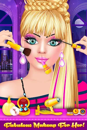 Fashion Doll - Holiday Fun Dress up & Makeover Screenshot 2
