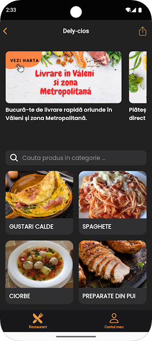Văleni Delivery Screenshot 2
