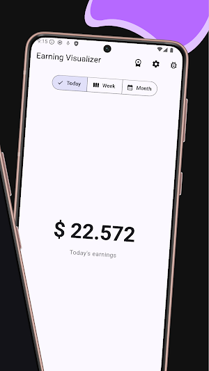 Earning Visualizer Screenshot 1